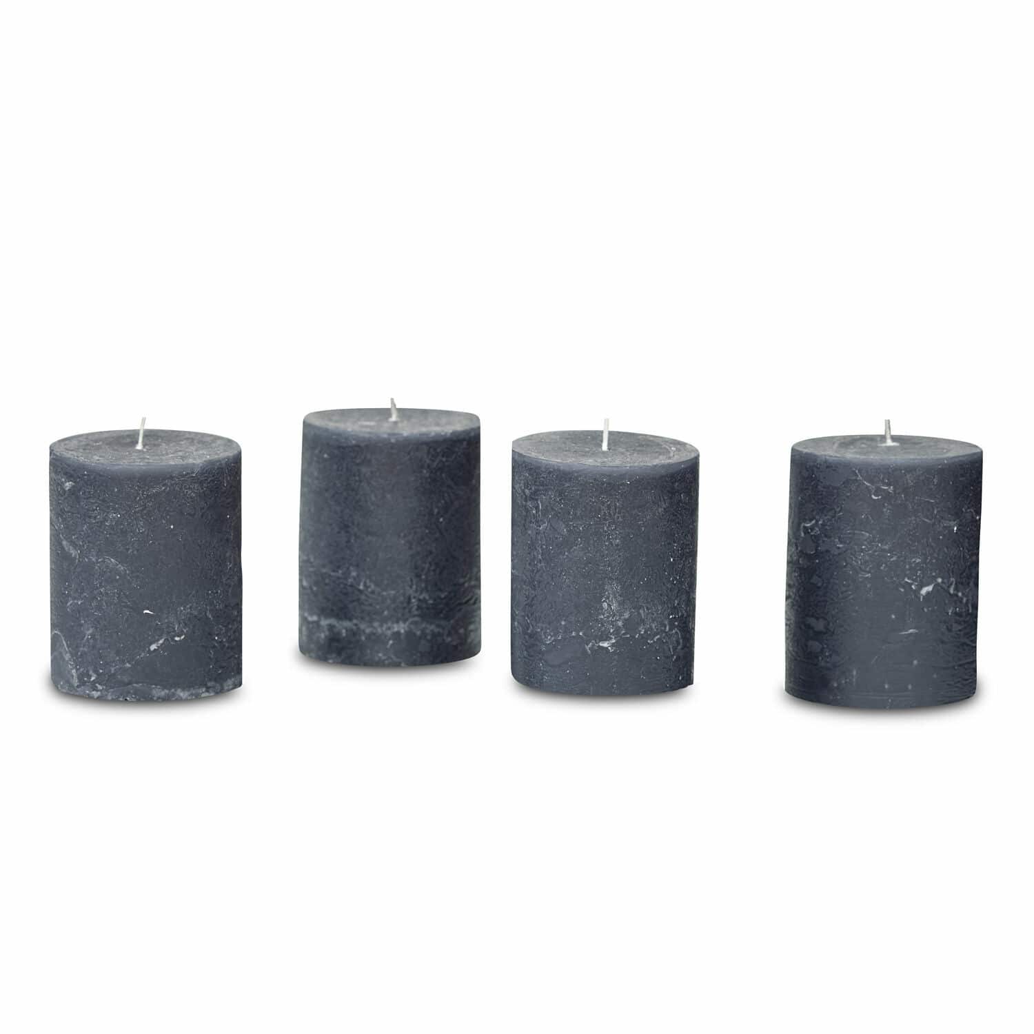 Lot de 4 bougies Virrans