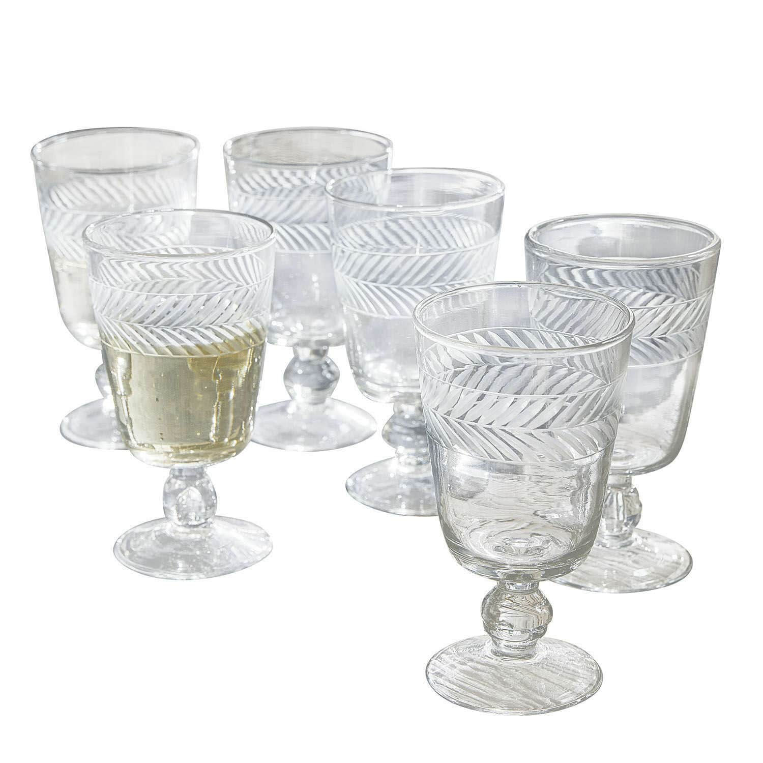 Lot de 6 verres Eleonoire