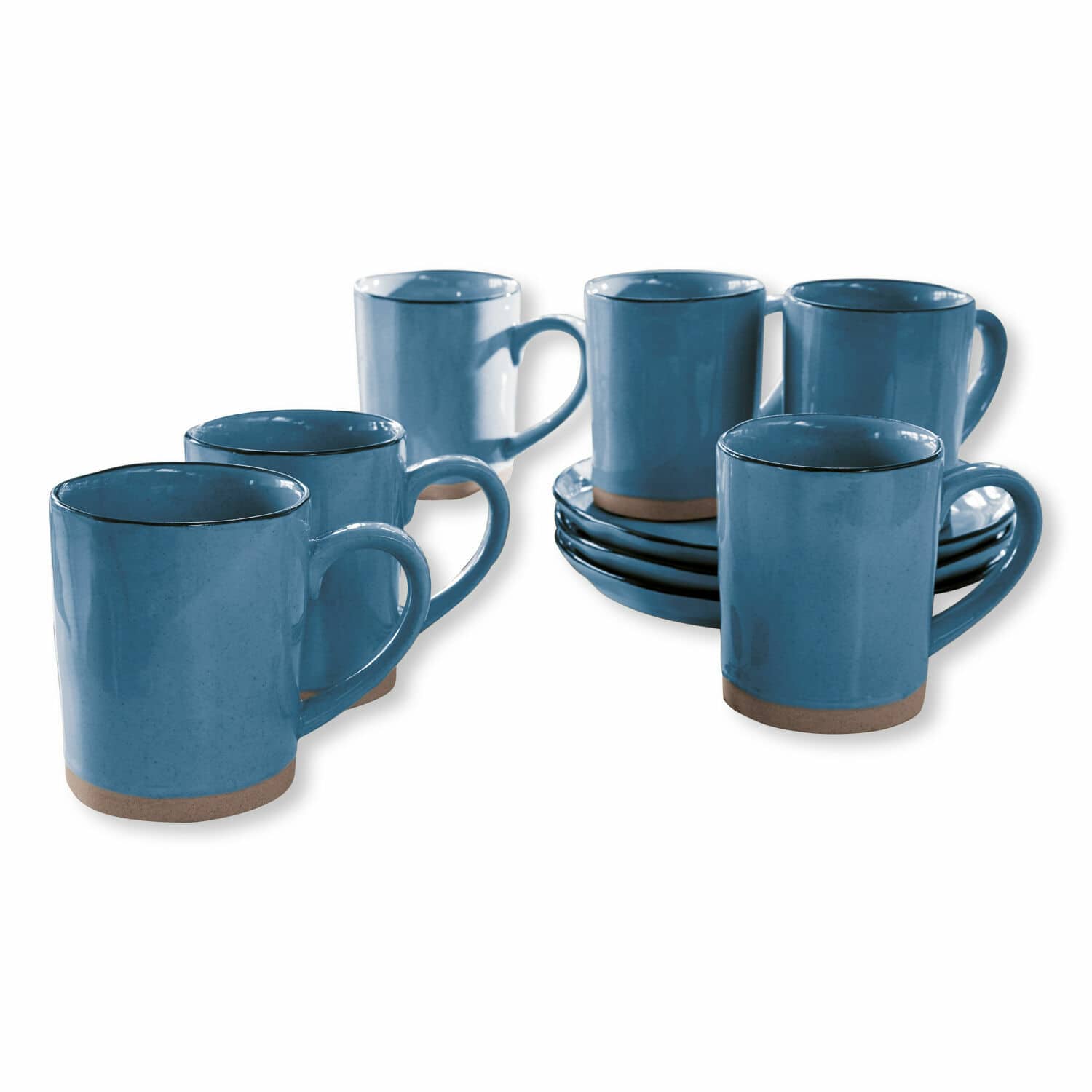 Lot de 6 tasses Biarré