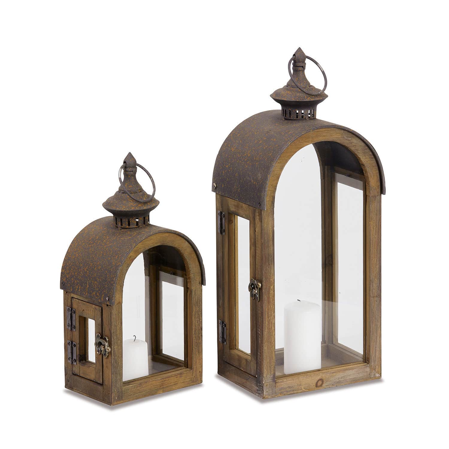 Lot de 2 lanternes Jadon