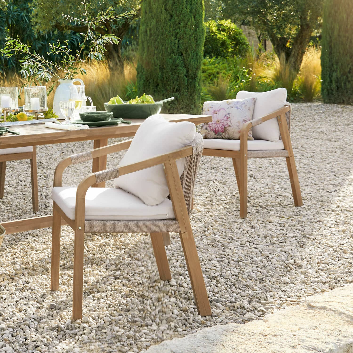 Lot de 2 chaises 100 % FSC® Kennedy