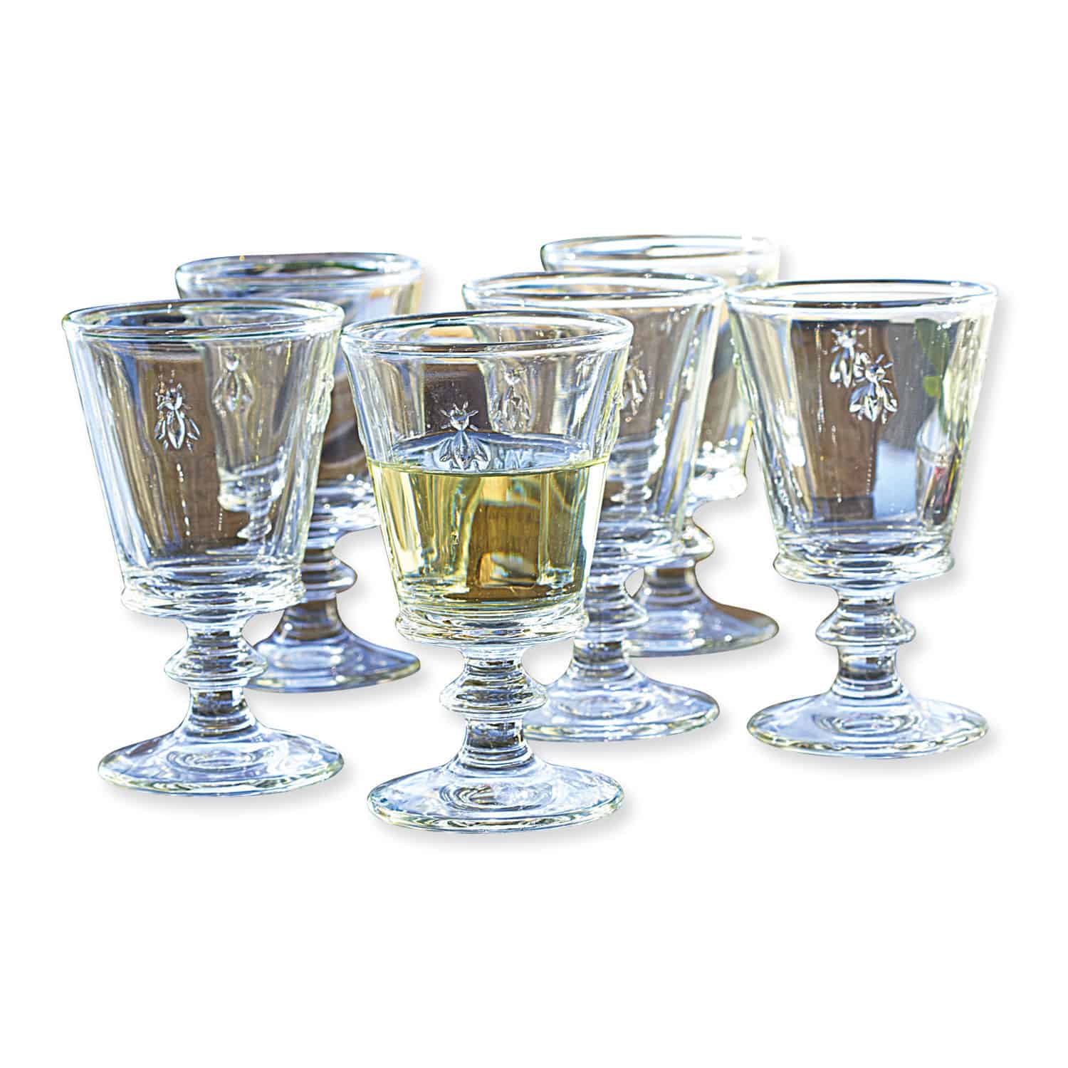 Lot de 6 verres à vin Puttigny