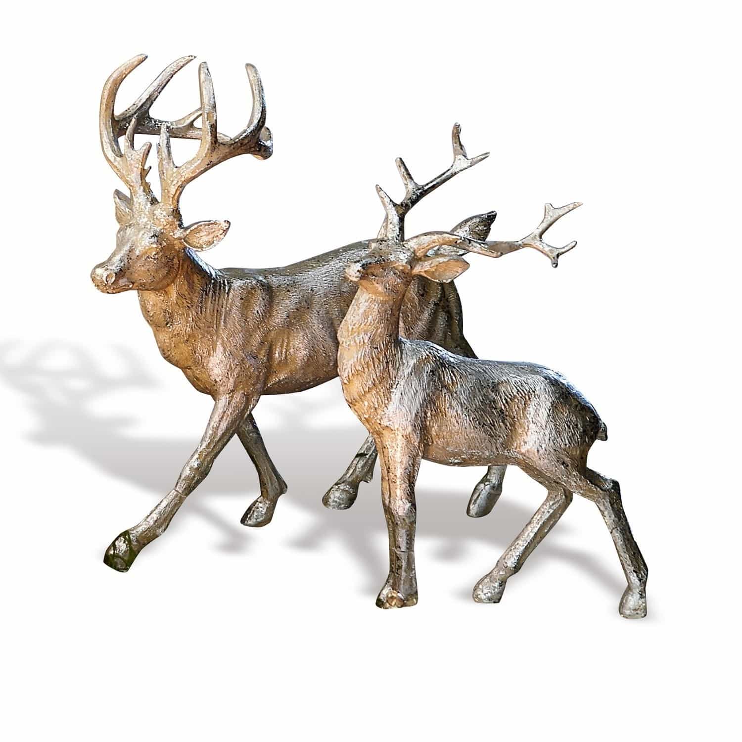 Lot de 2 cerfs Rudy & Son