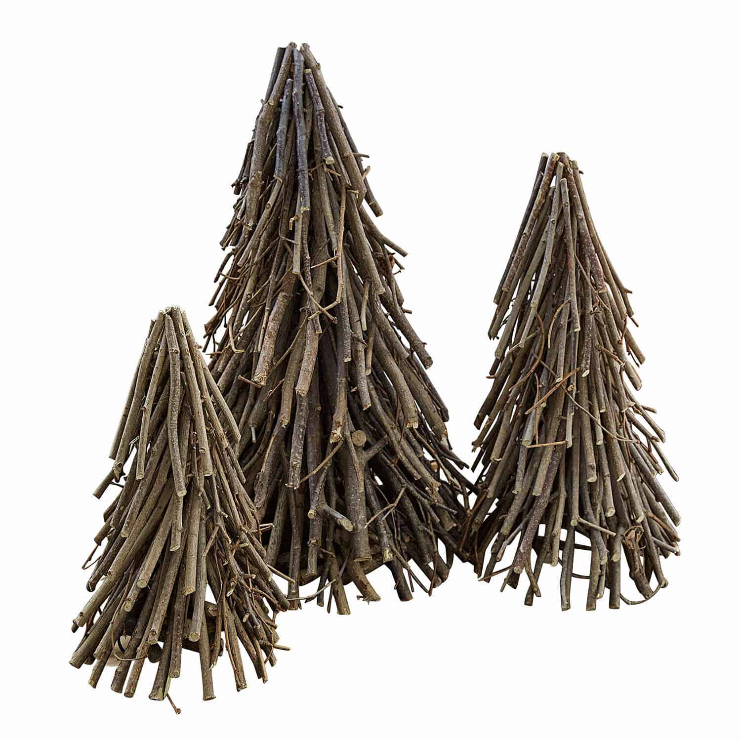 Lot de 3 sapins décoratifs Orilev