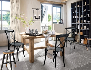 Cuisine cottage : tendance en noir !