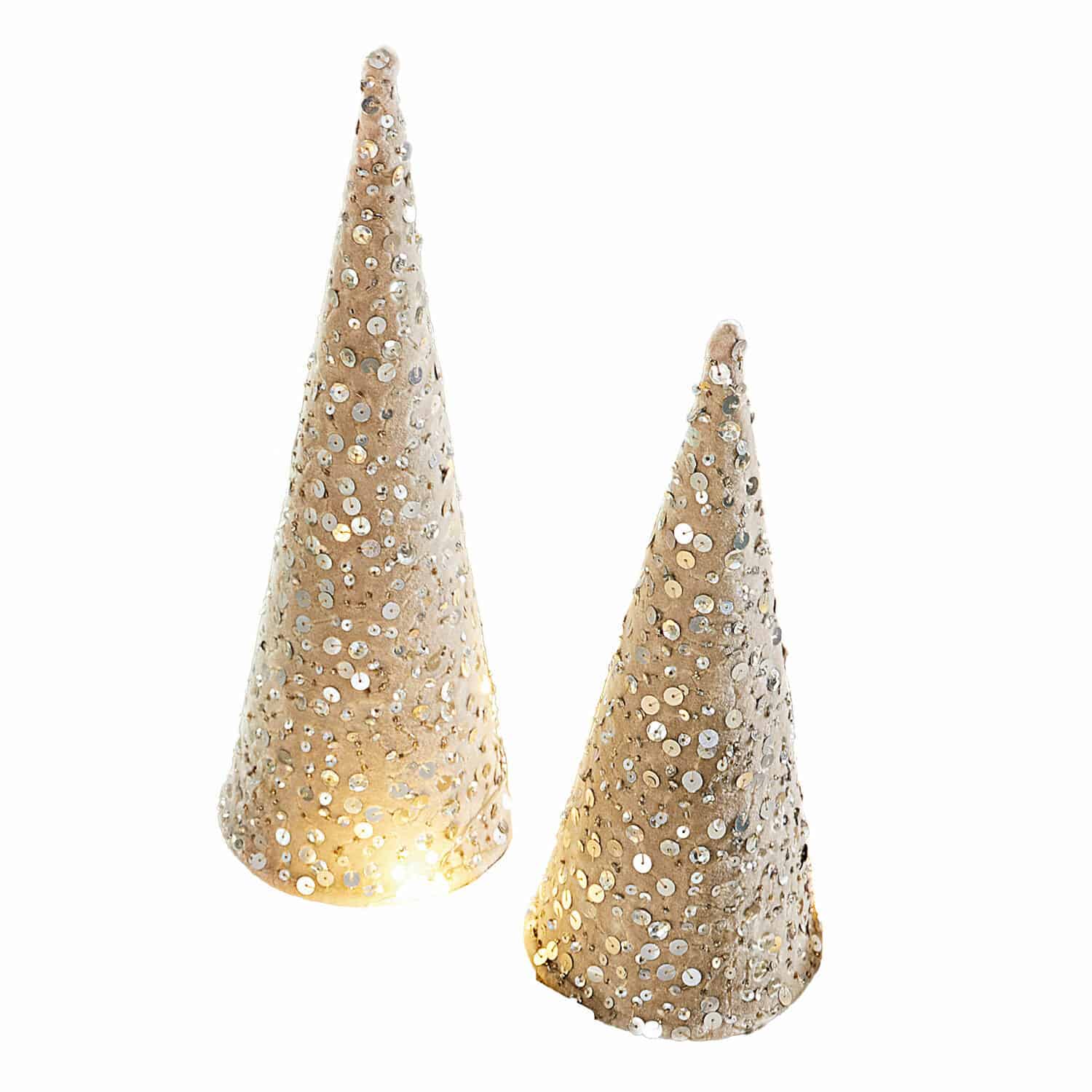 Lot de 2 arbres décoratifs Lilibeth