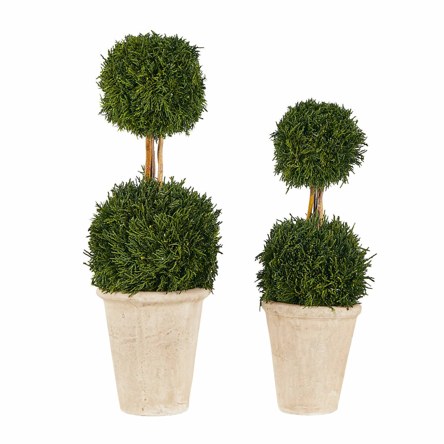 Lot de 2 arbres décoratifs Barda