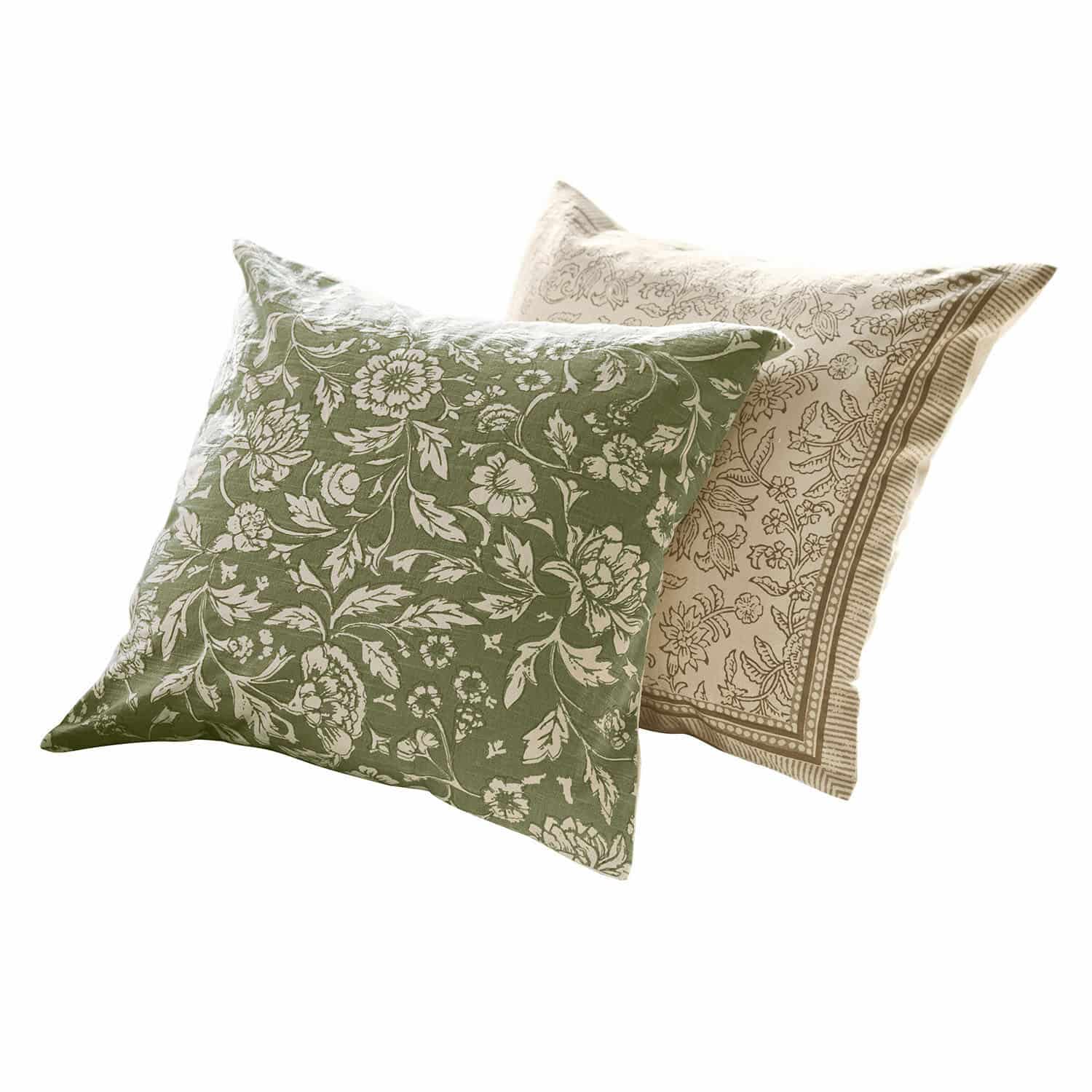 Lot de 2 housses de coussin Ovixal