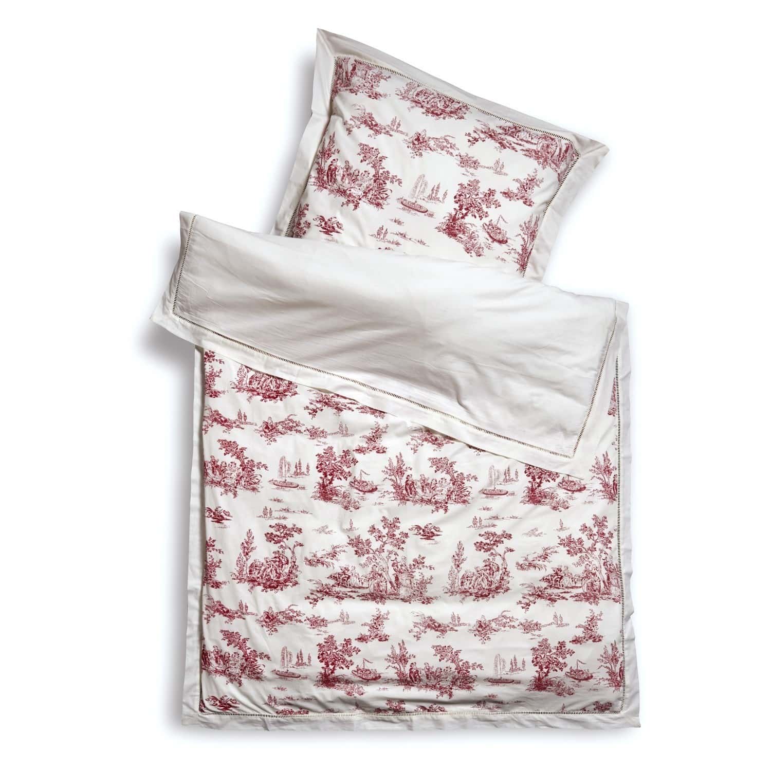 Parure de lit Toile rouge