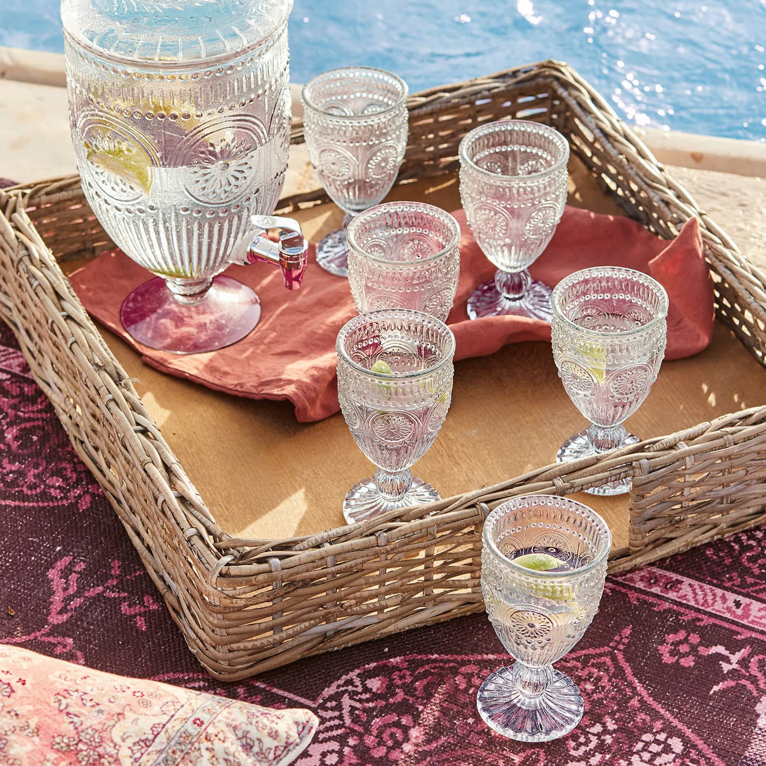 Lot de 6 verres Leatrice