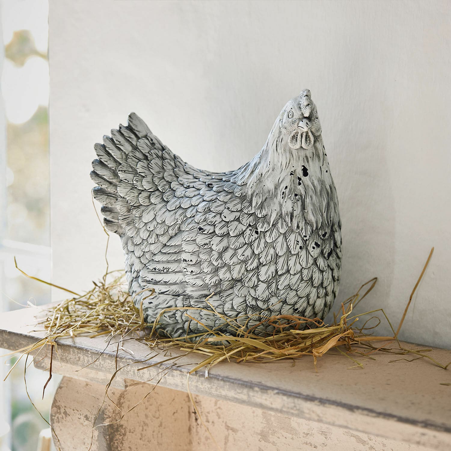 Poule décorative Delmonico