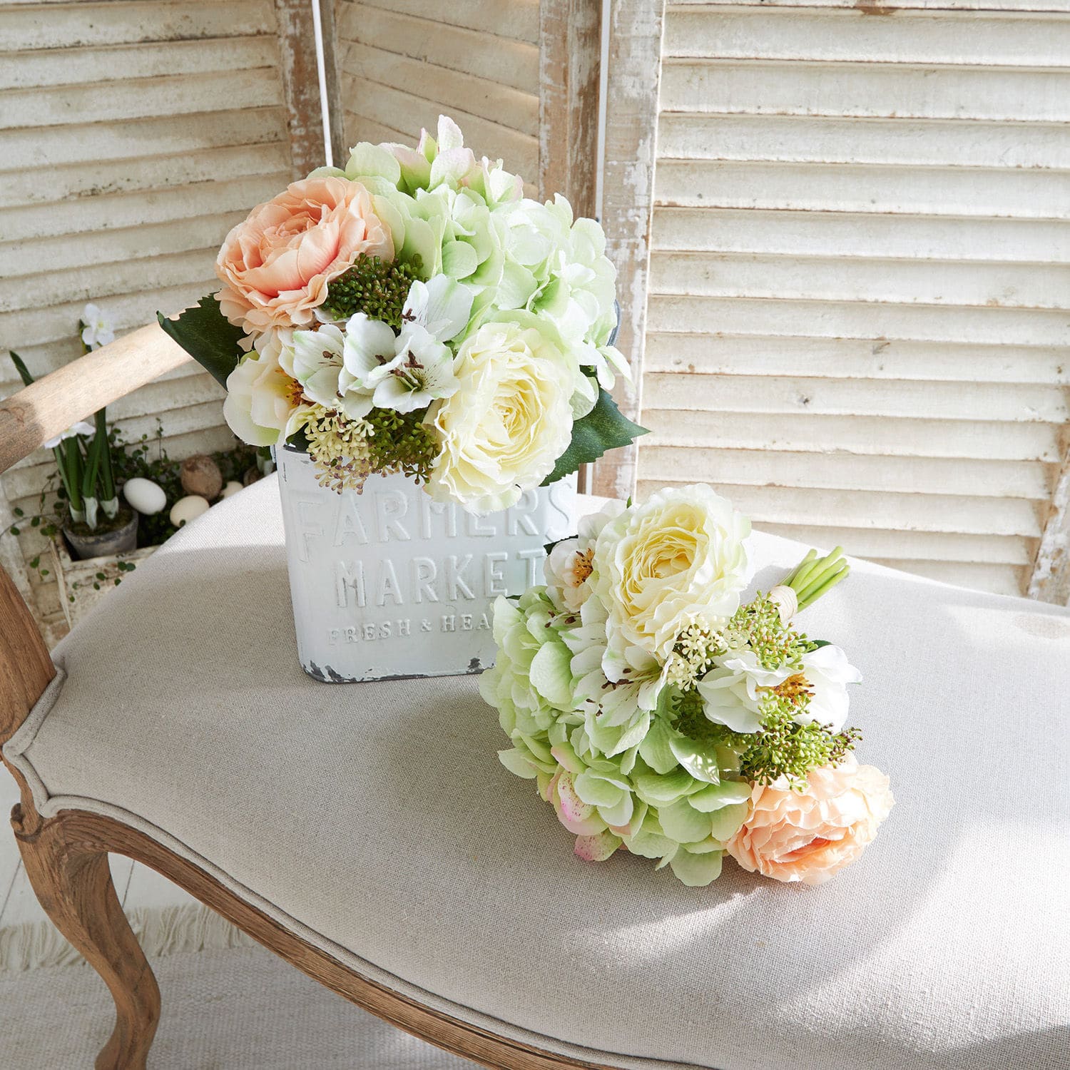 Lot de 2 bouquets décoratifs Alissia