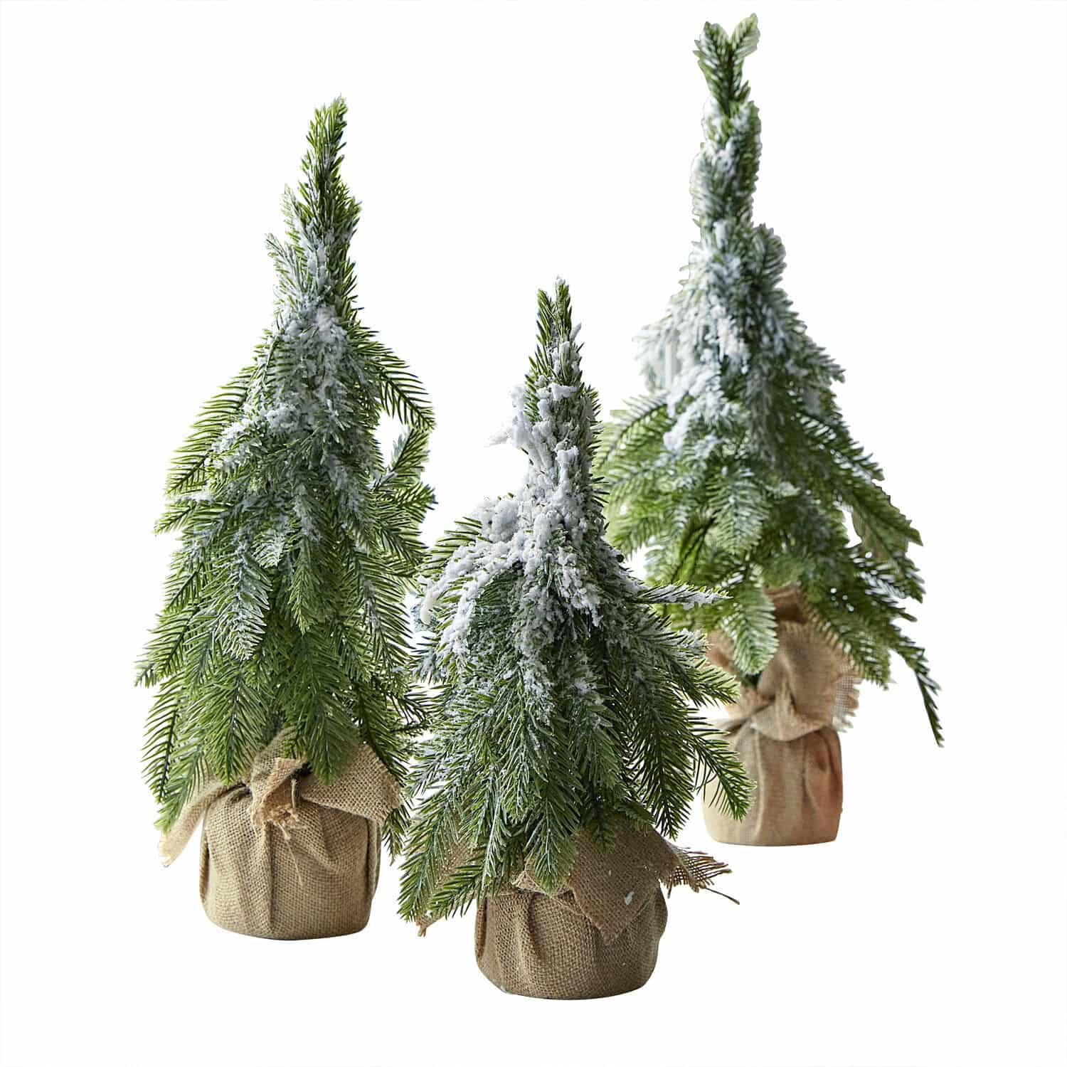 Lot de 3 arbres décoratifs Selitor