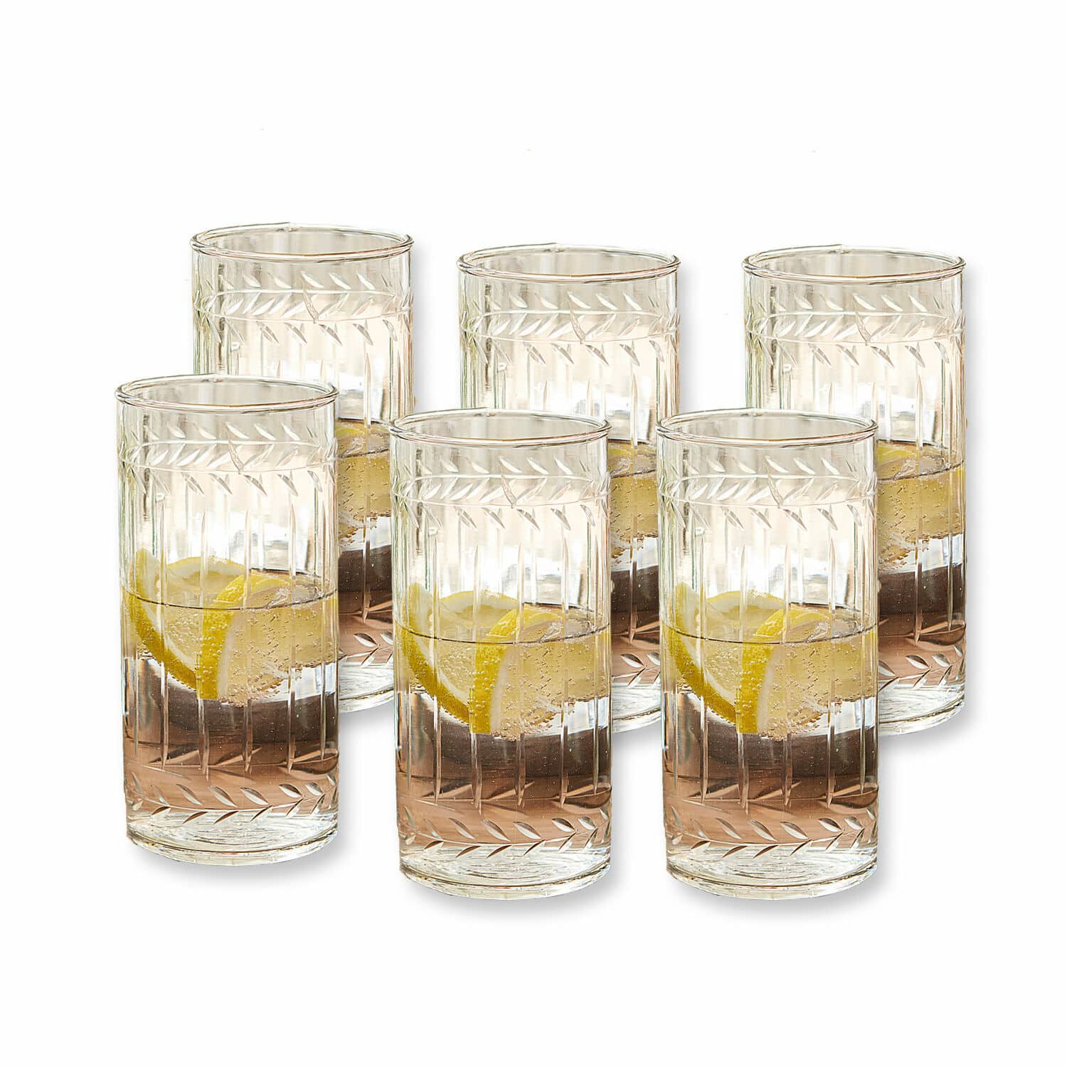 Lot de 6 verres Padiès