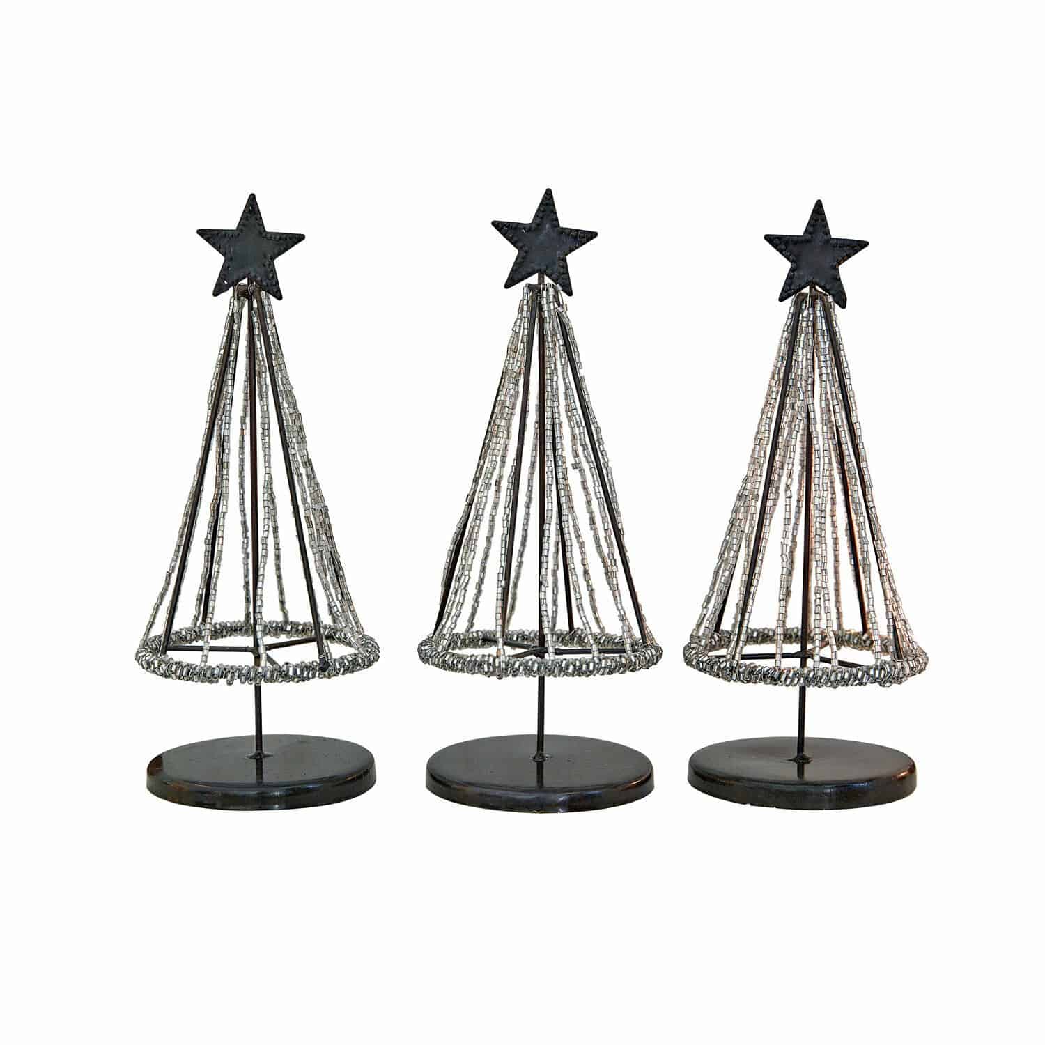 Lot de 3 arbres décoratifs Zerelle