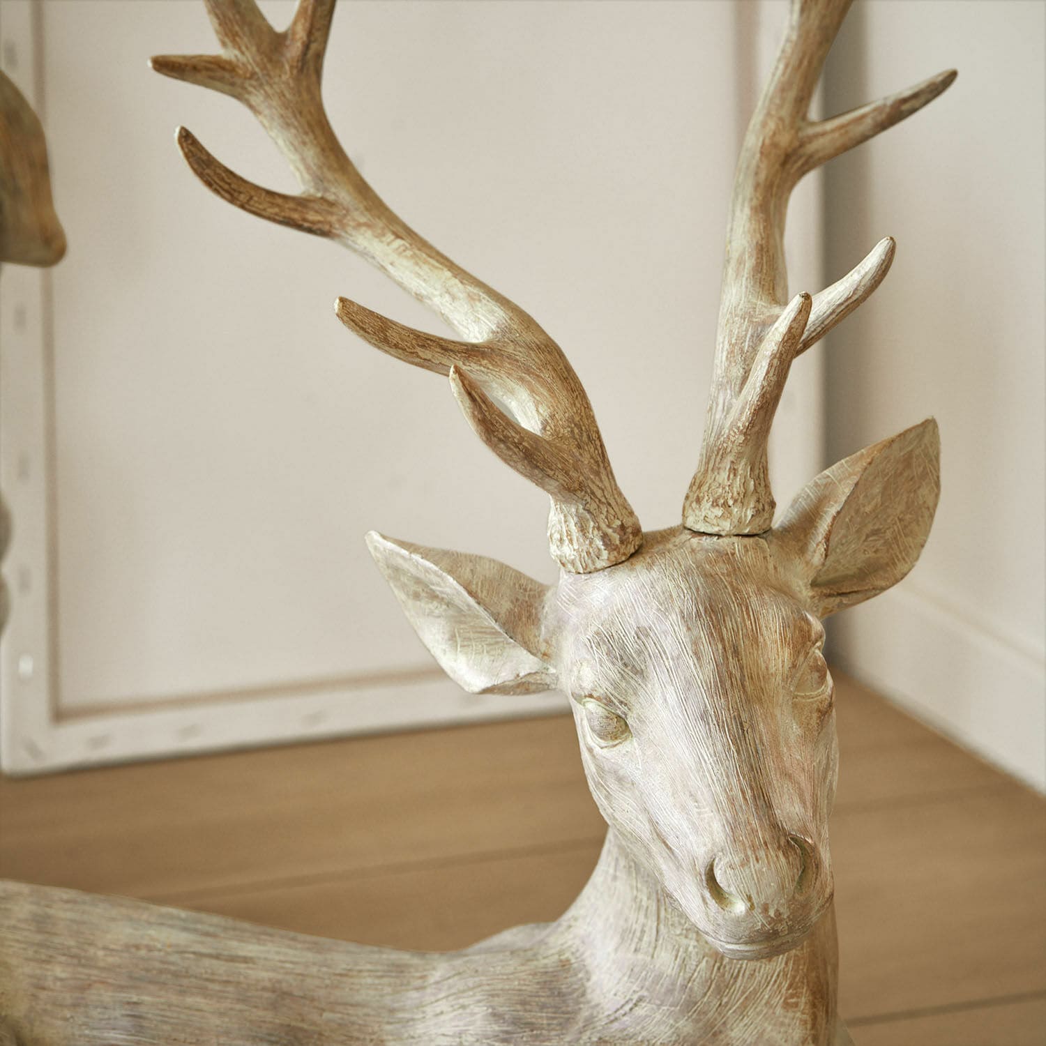 Lot de 2 cerfs décoratifs Lyssia