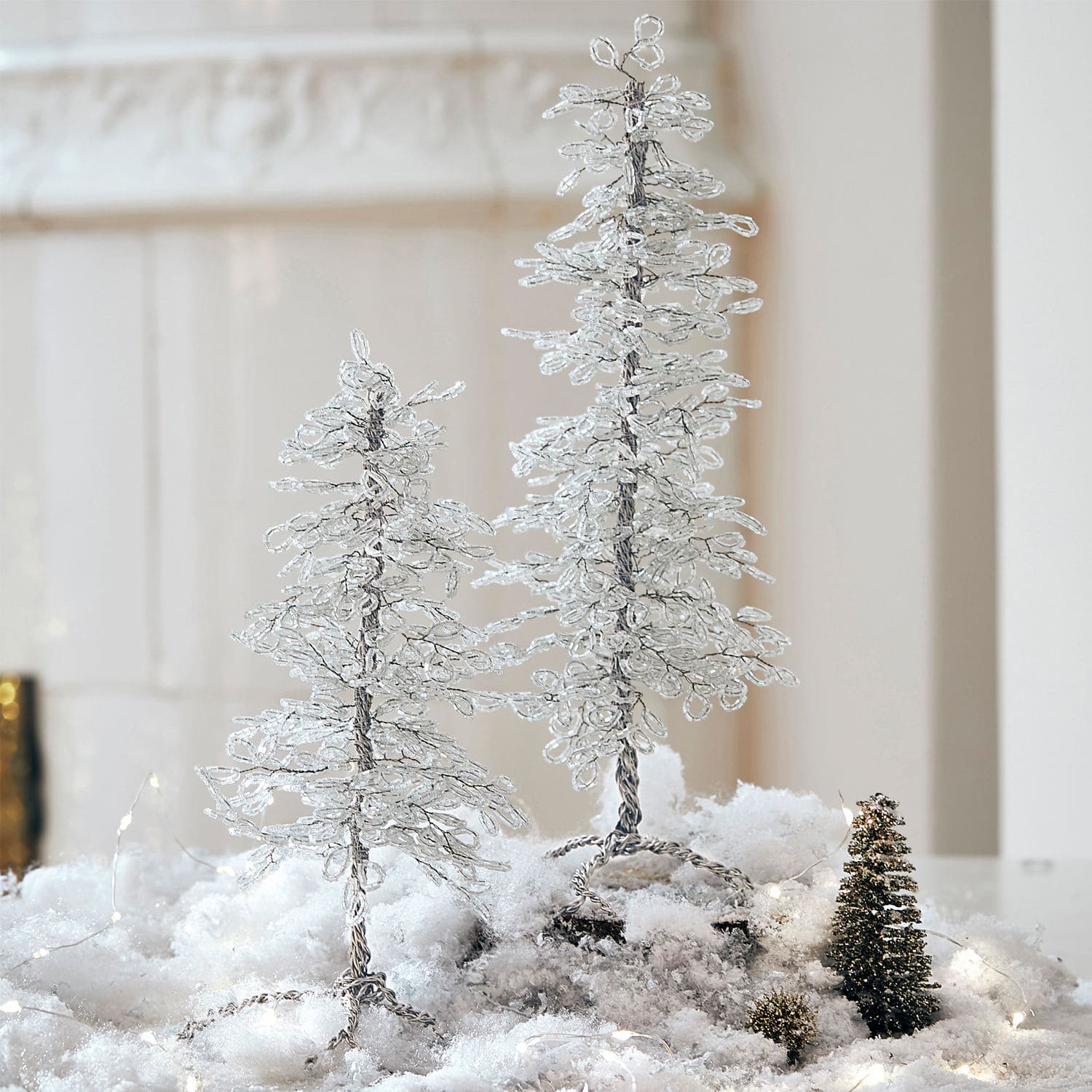 Lot de 2 sapins décoratifs Grenville