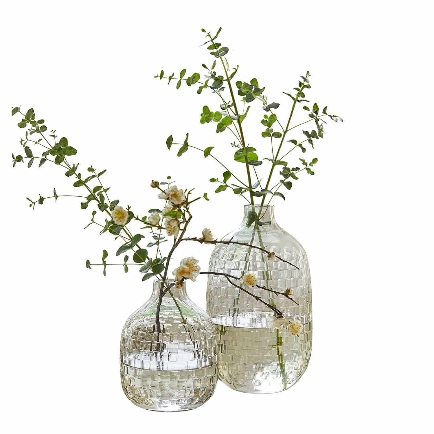 Lot de 2 vases Qervilon