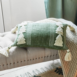 Housse de coussin Doubs vert