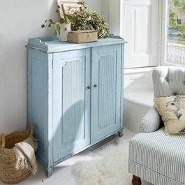 Commode Faunelle bleu vieilli