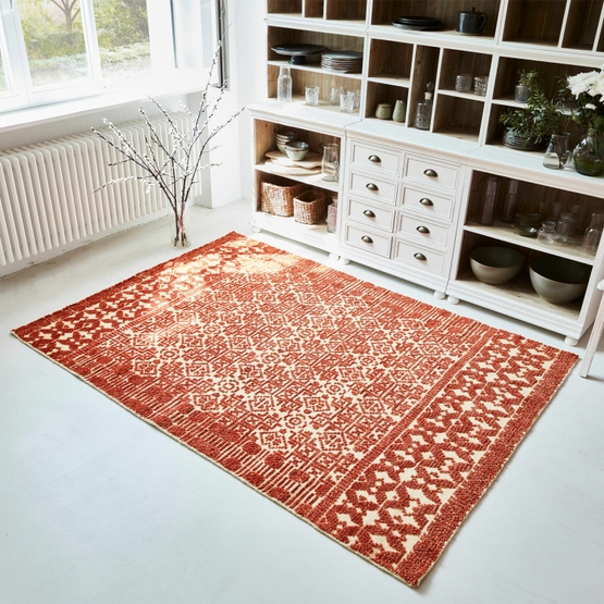 Tapis Farway rouge