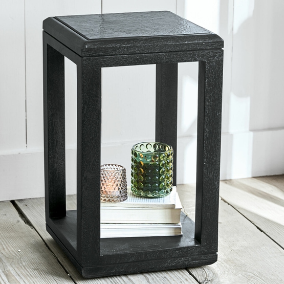 Table d'appoint Laconia noir