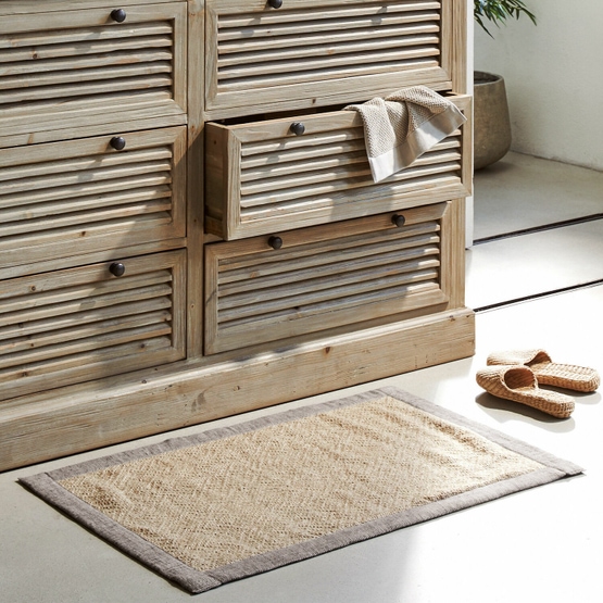 Tapis de bain Wilder lin