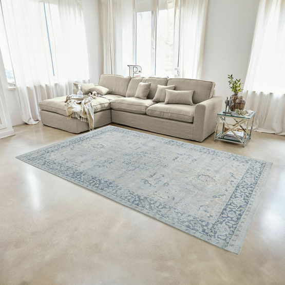 Tapis Zaylen gris clair