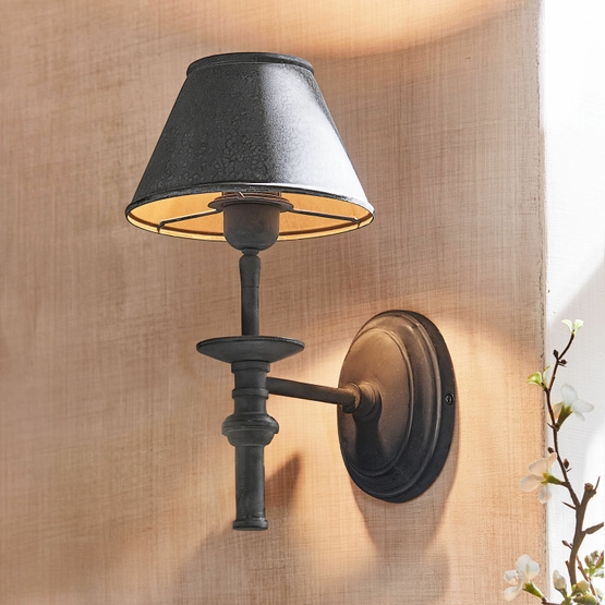 Lampe murale Harolisse gris vieilli