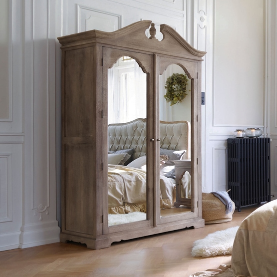 Armoire Somerset marron vieilli