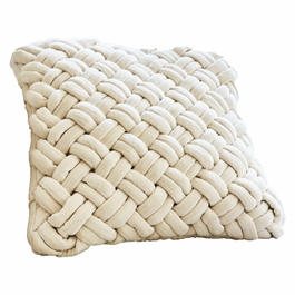 Housse de coussin Pasay crème