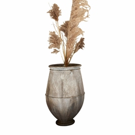 Cache-pot Artigue beige vieilli