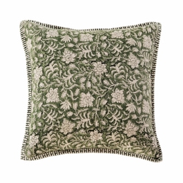 Housse de coussin Petitmagny vert