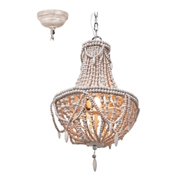 Lustre Legrand blanc vieilli