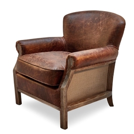 Fauteuil Banbury marron